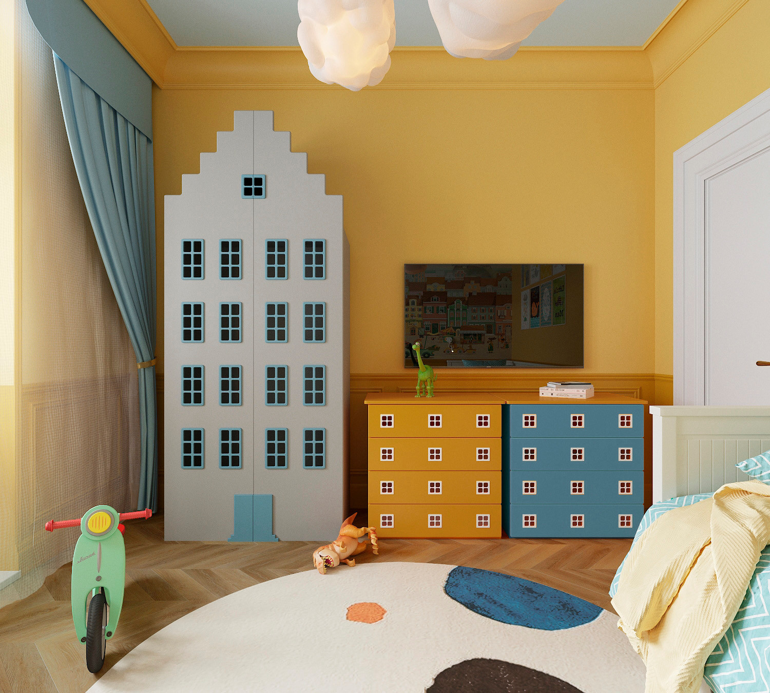 Квартира в стиле современная классика