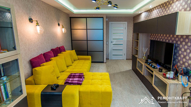 Ремонт квартиры, Москва, ул. Базовская 15, 45 м2