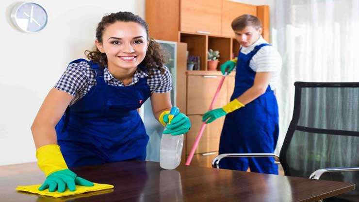 Обложка проекта: клининговая компания