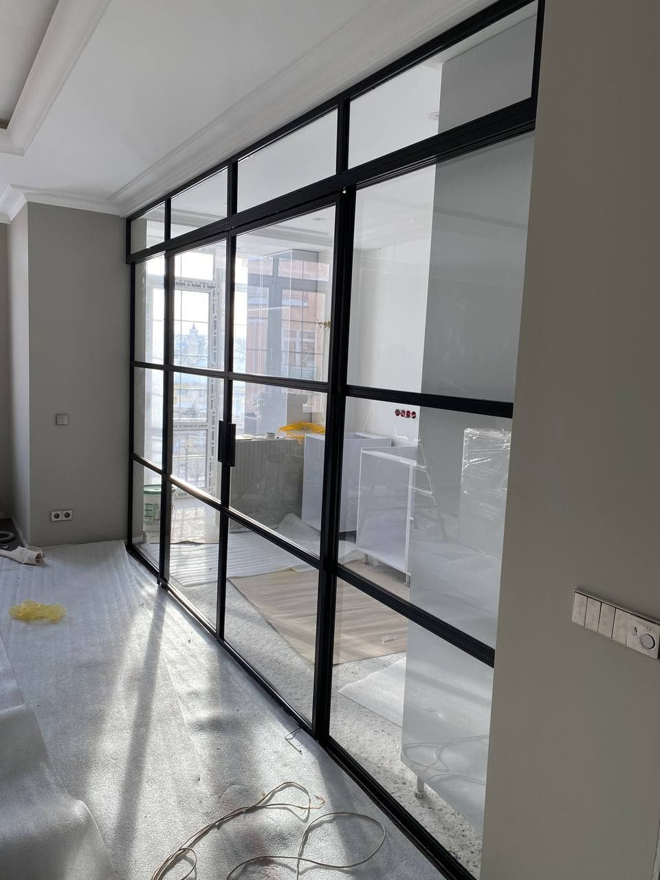 Интерьерное остекление