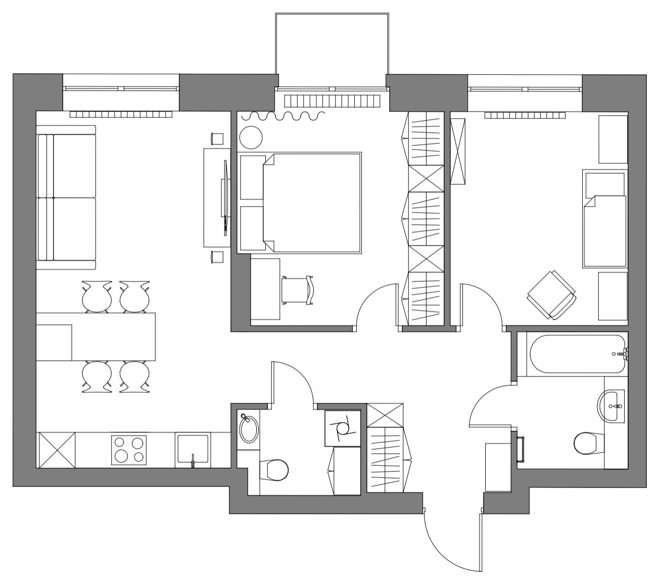 Квартира в ЖК Черняховского 19