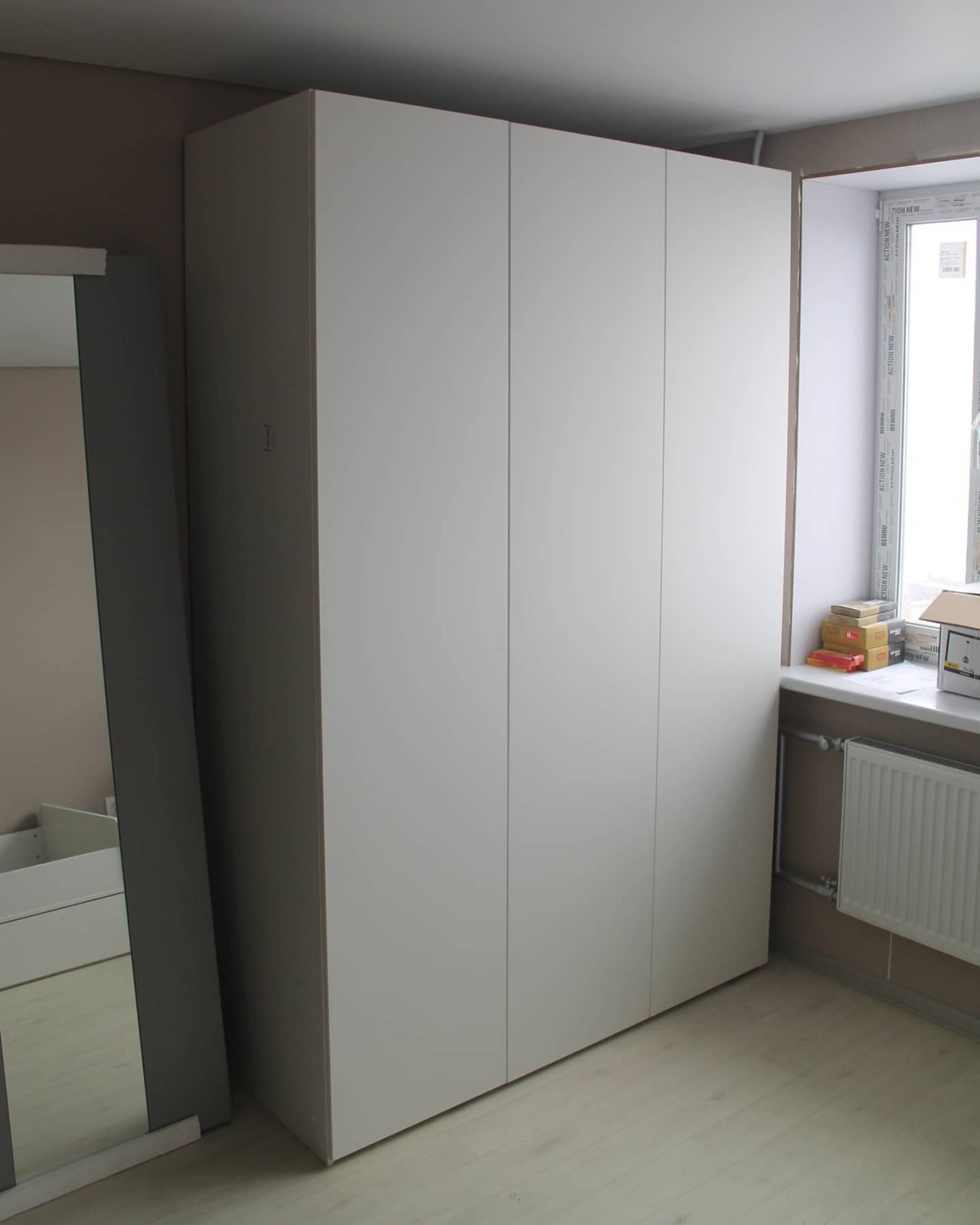 Белая детская в стиле минимализм