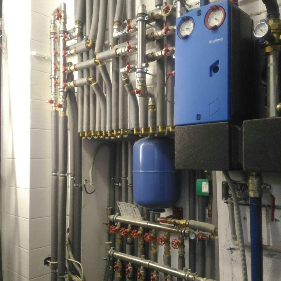 Реализация системы отопления и водоснабженияя