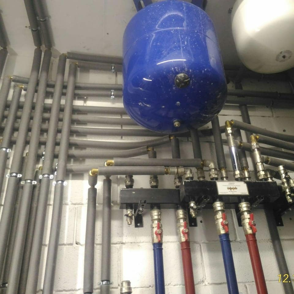 Реализация системы отопления и водоснабженияя