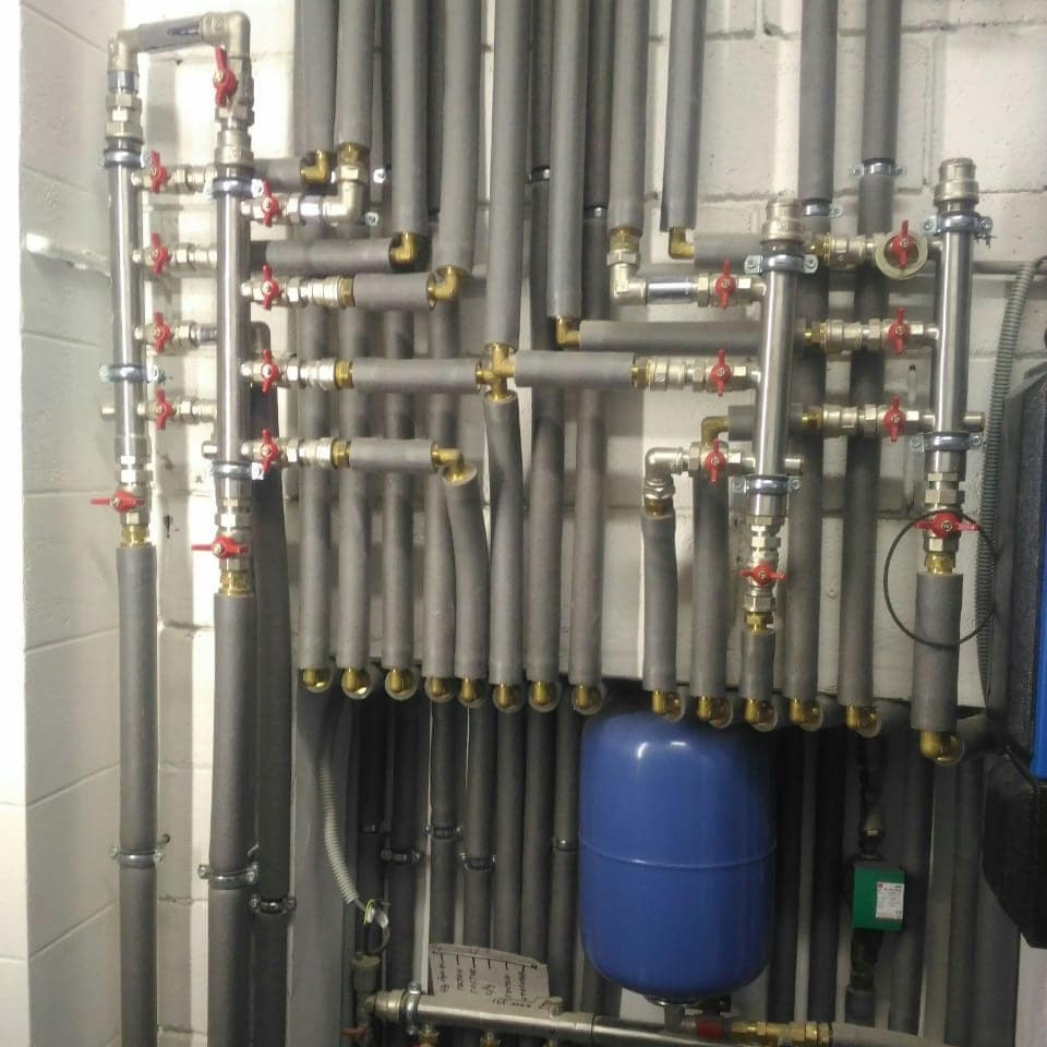 Реализация системы отопления и водоснабженияя