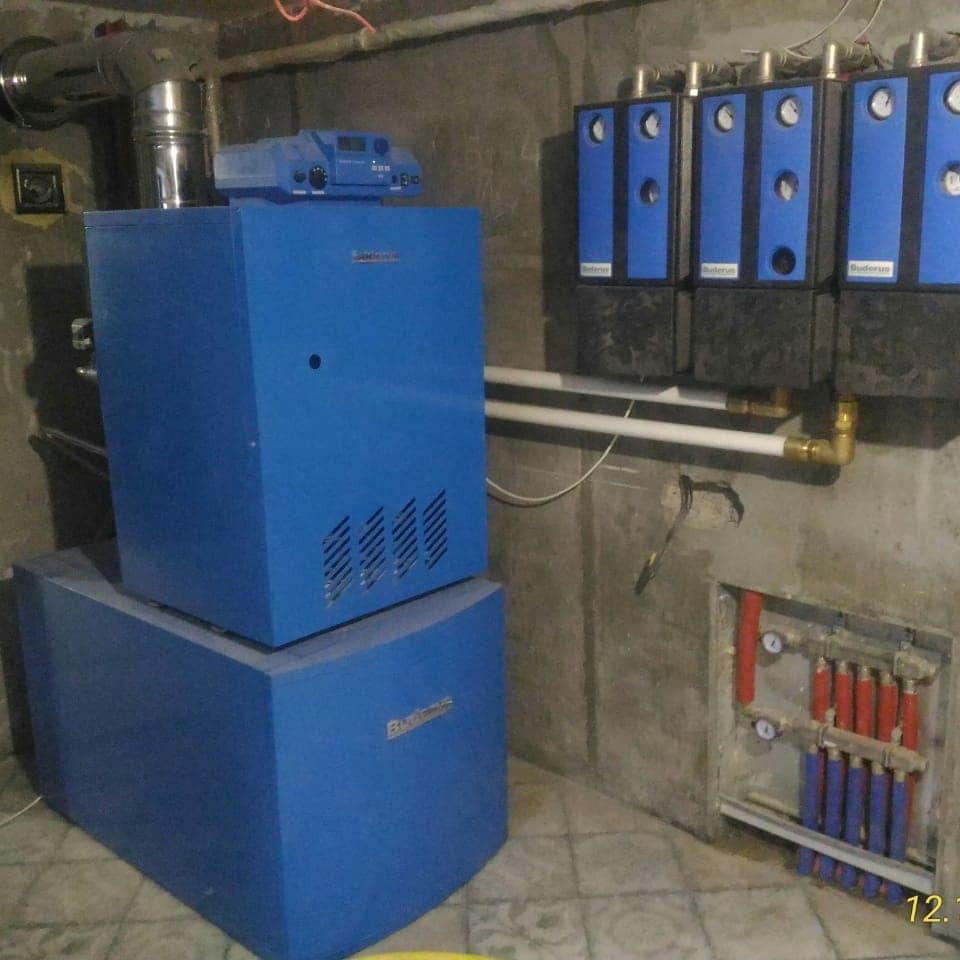 Реализация системы отопления и водоснабженияя