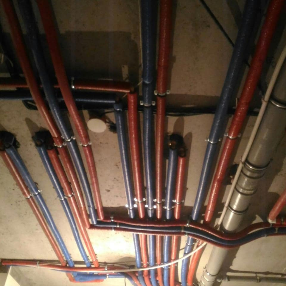 Обложка проекта: Реализация системы отопления и водоснабженияя