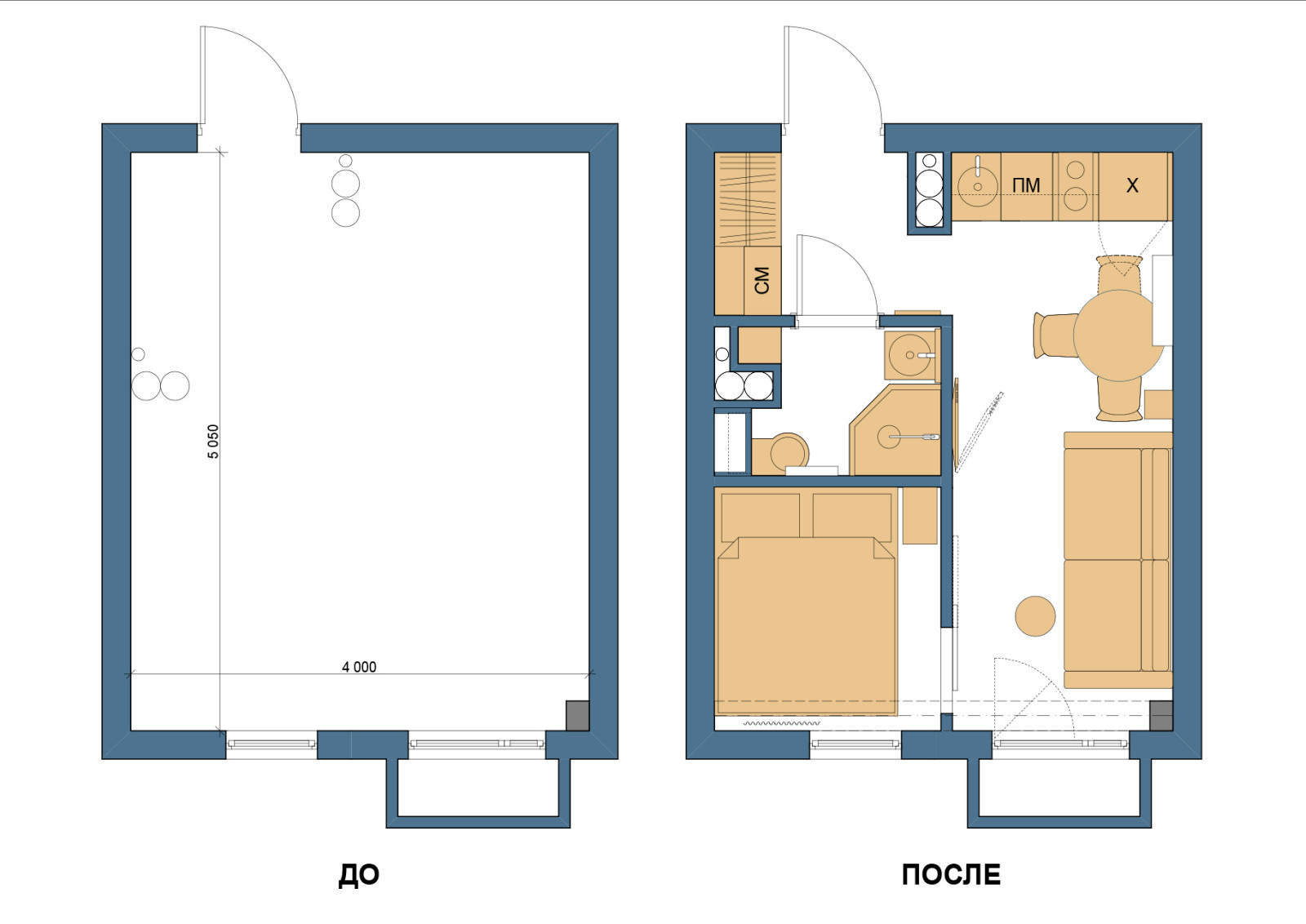 Компактные апартаменты для отпуска в Адлере.