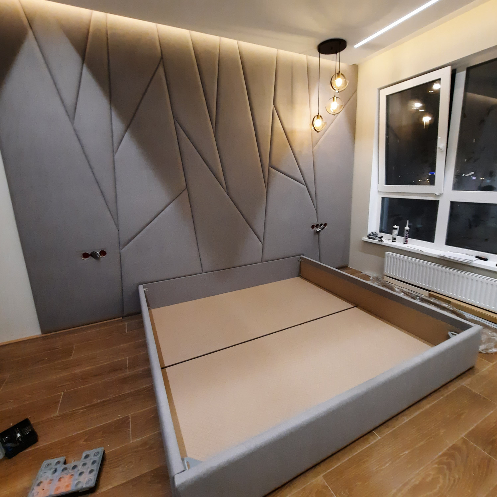 Мягкая становая панель