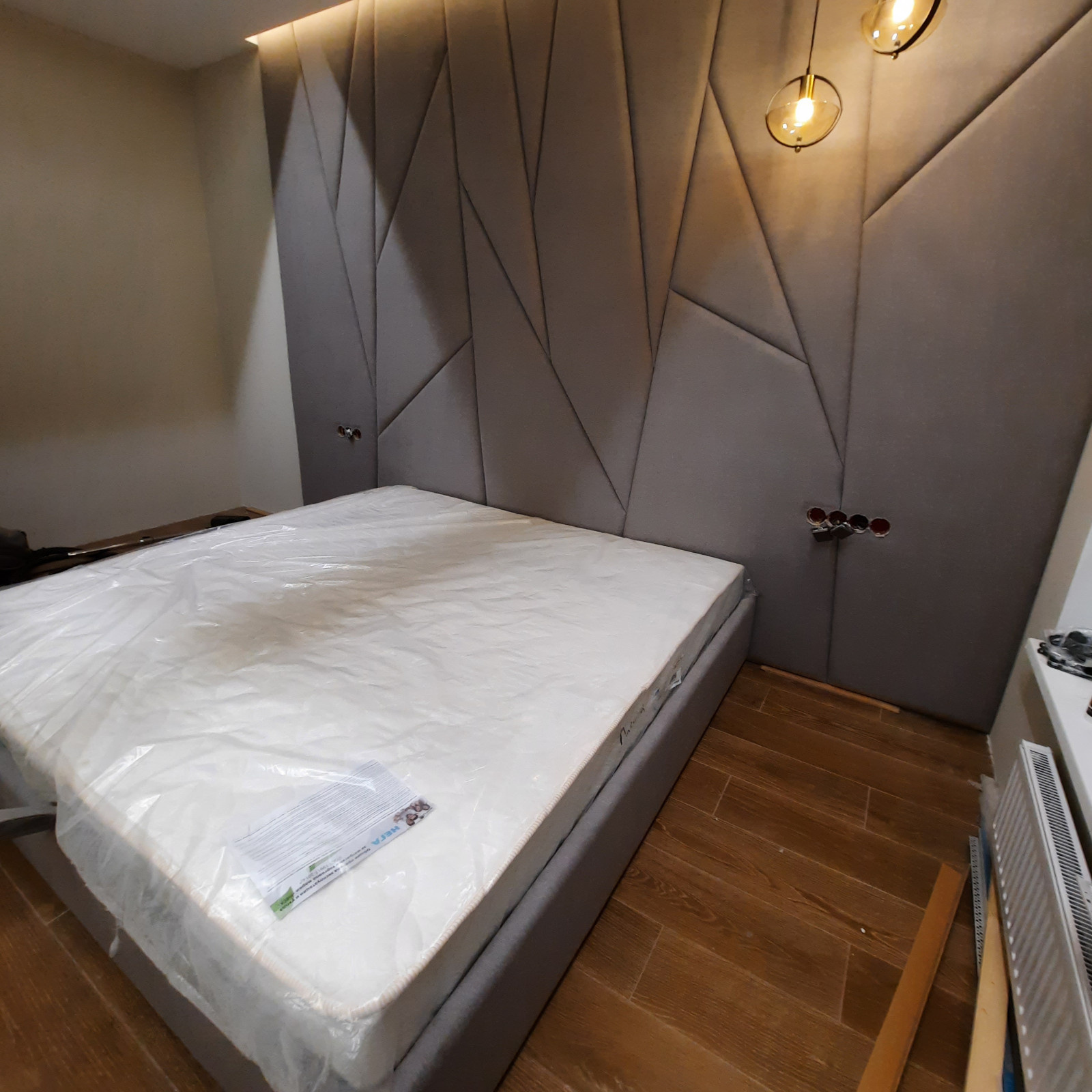 Мягкая становая панель