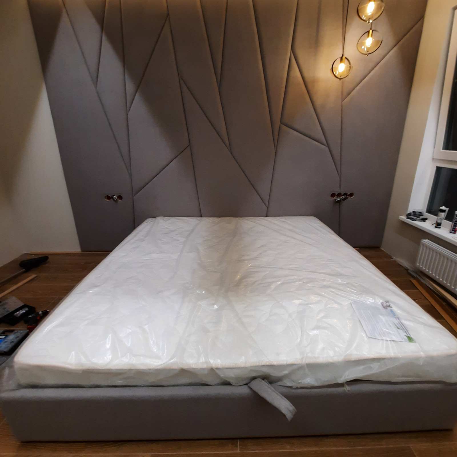 Мягкая становая панель