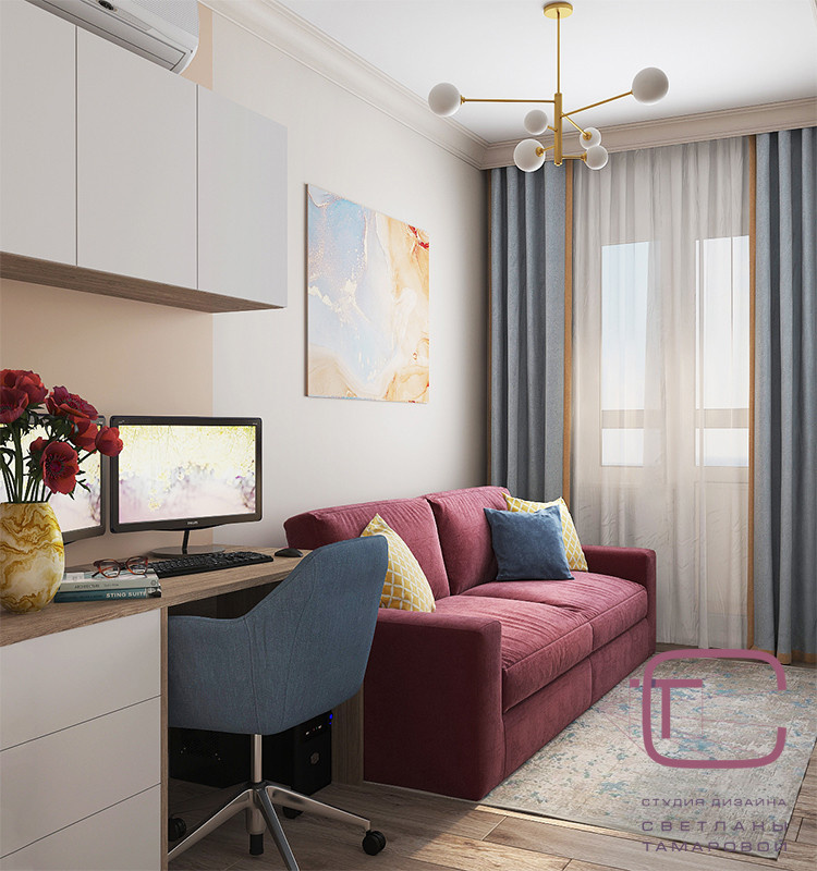 Интерьер двухкомнтаной квартиры в «ЖК Новые Сады» пр-т Победы 97, г. Пенза