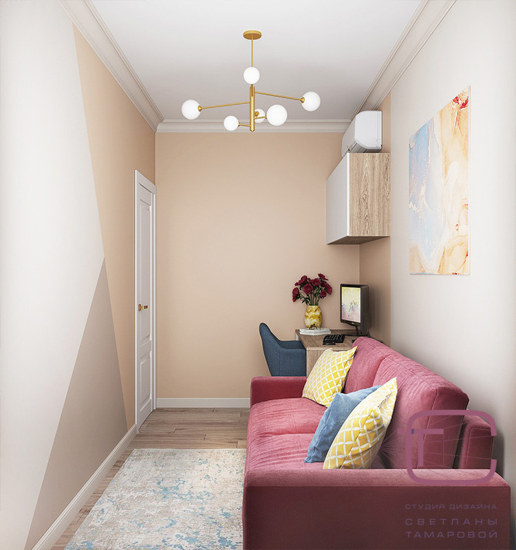 Интерьер двухкомнтаной квартиры в «ЖК Новые Сады» пр-т Победы 97, г. Пенза