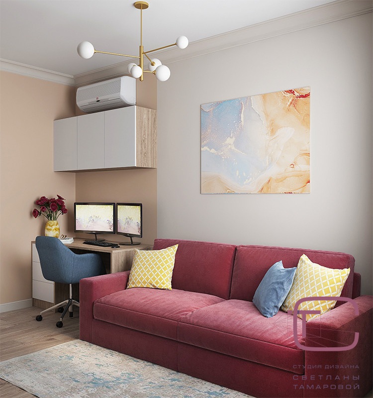 Интерьер двухкомнтаной квартиры в «ЖК Новые Сады» пр-т Победы 97, г. Пенза