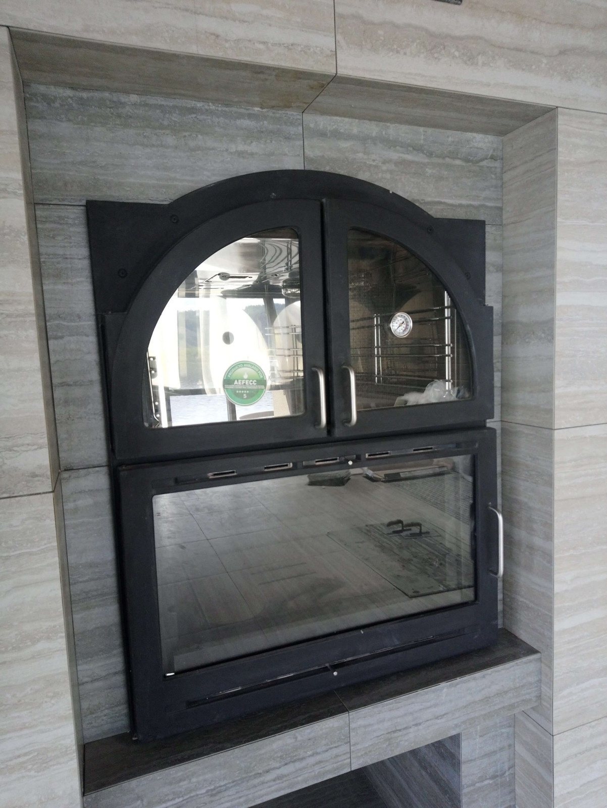 Камин-духовка Hergom Aranda (Испания)