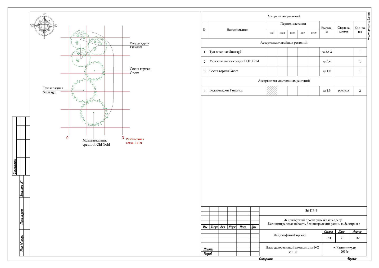 Ландшафтный дизайн проект п. Заостровье