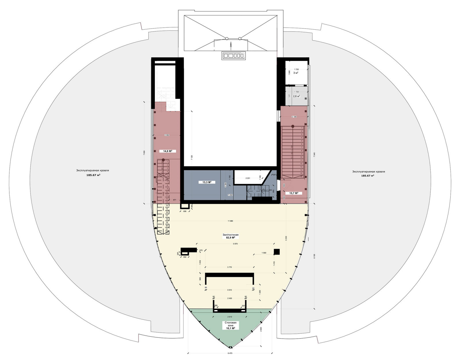 План второго яруса