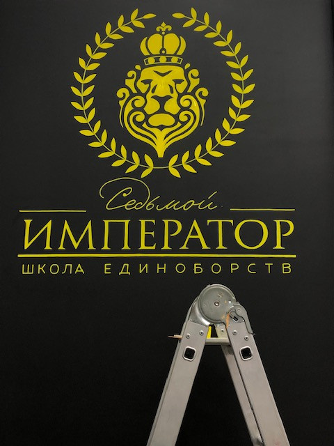 Оформление спортивного клуба "Седьмой император"