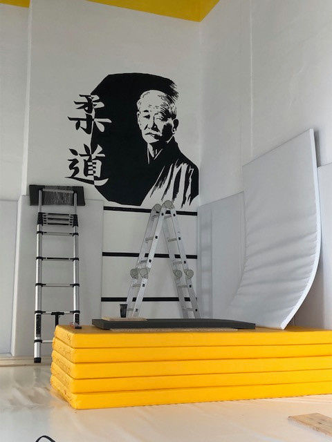 Оформление спортивного клуба "Седьмой император"