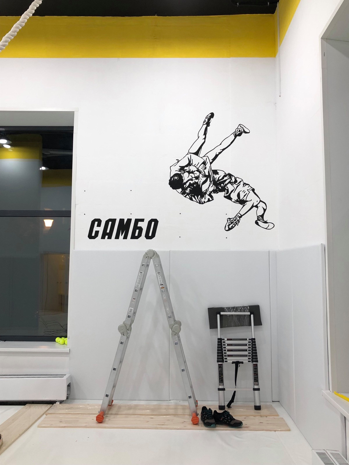 Обложка проекта: Оформление спортивного клуба "Седьмой император"