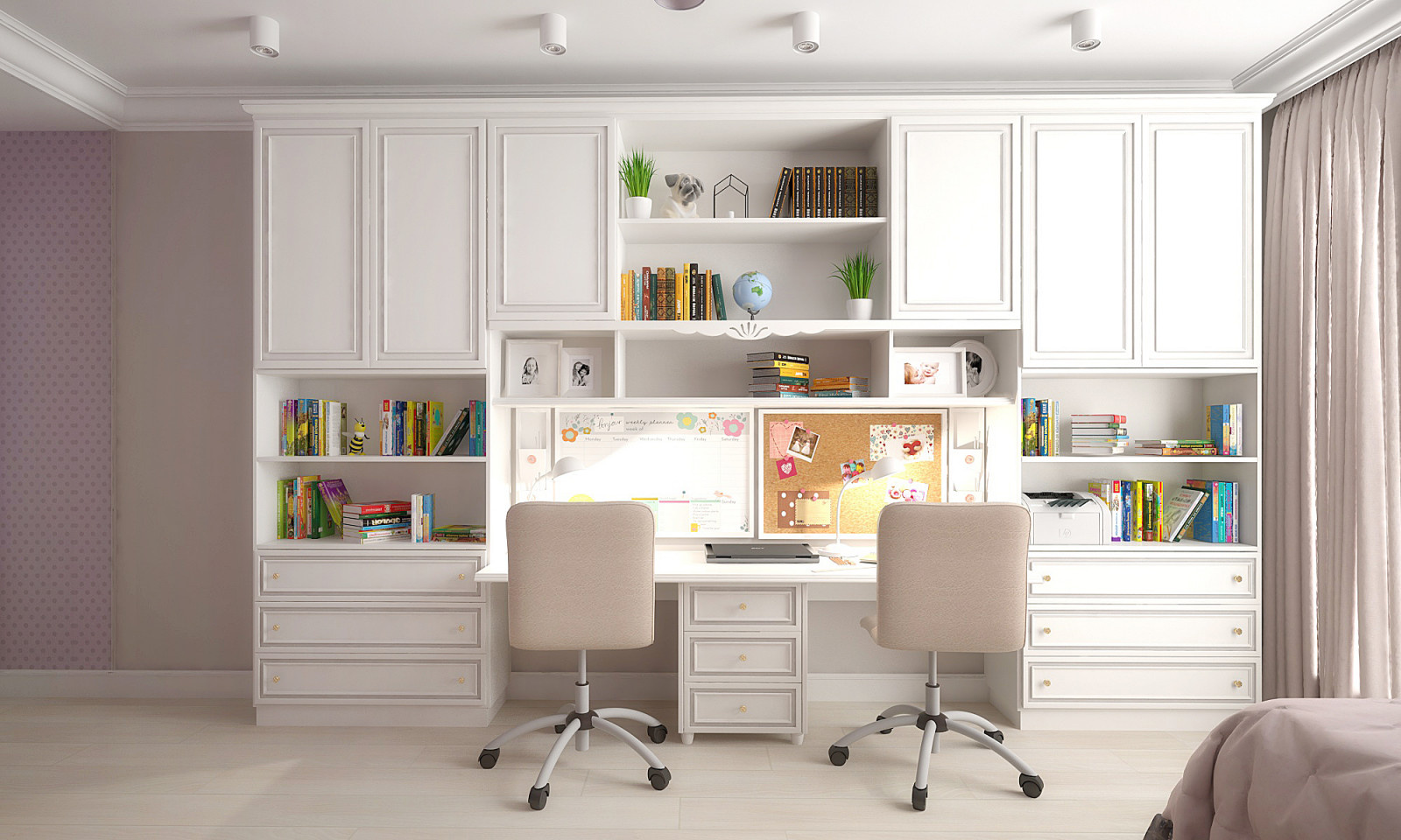 Детская для двух сестричек