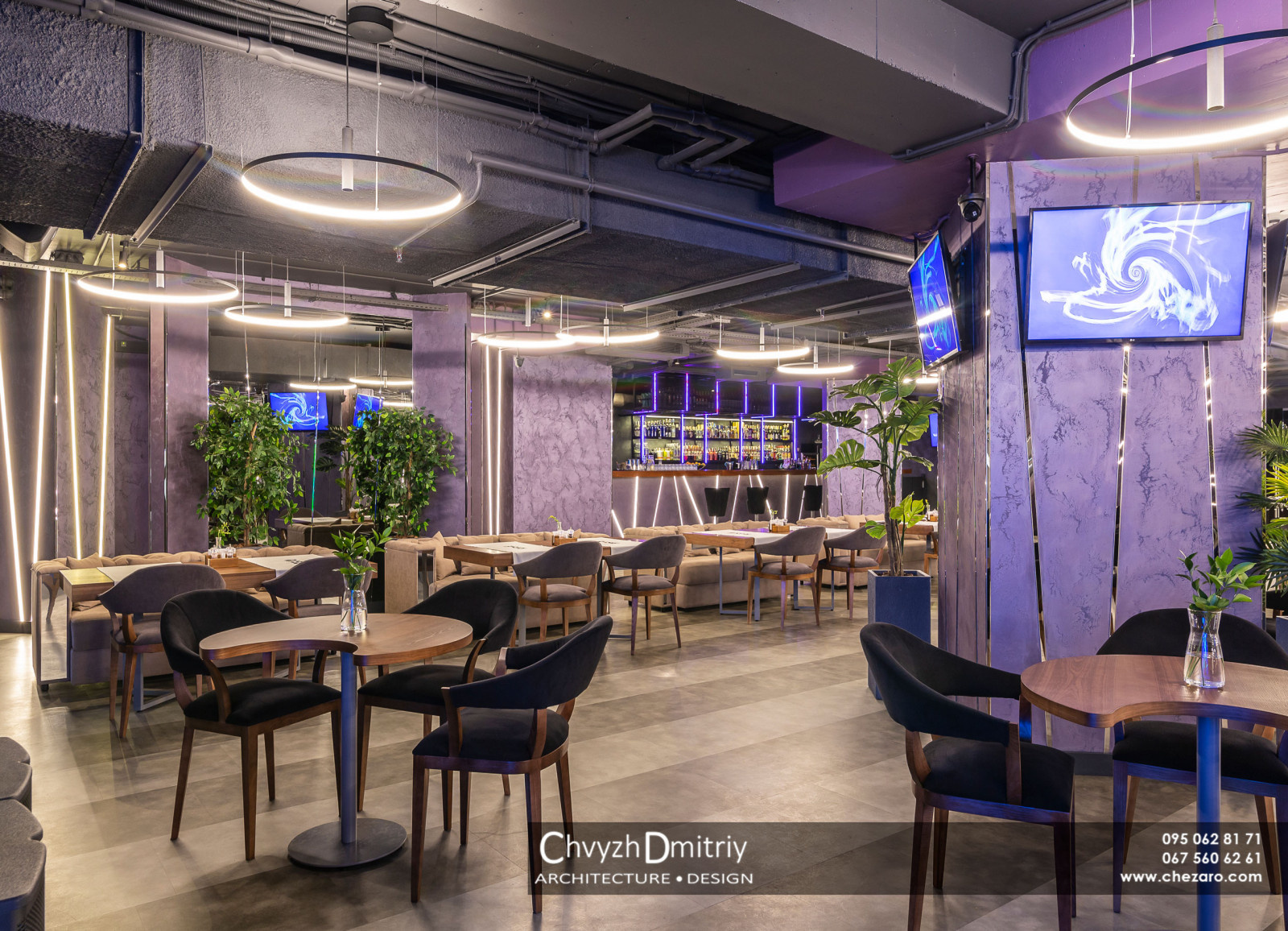 Ресторан RISE Фото реализованного проекта