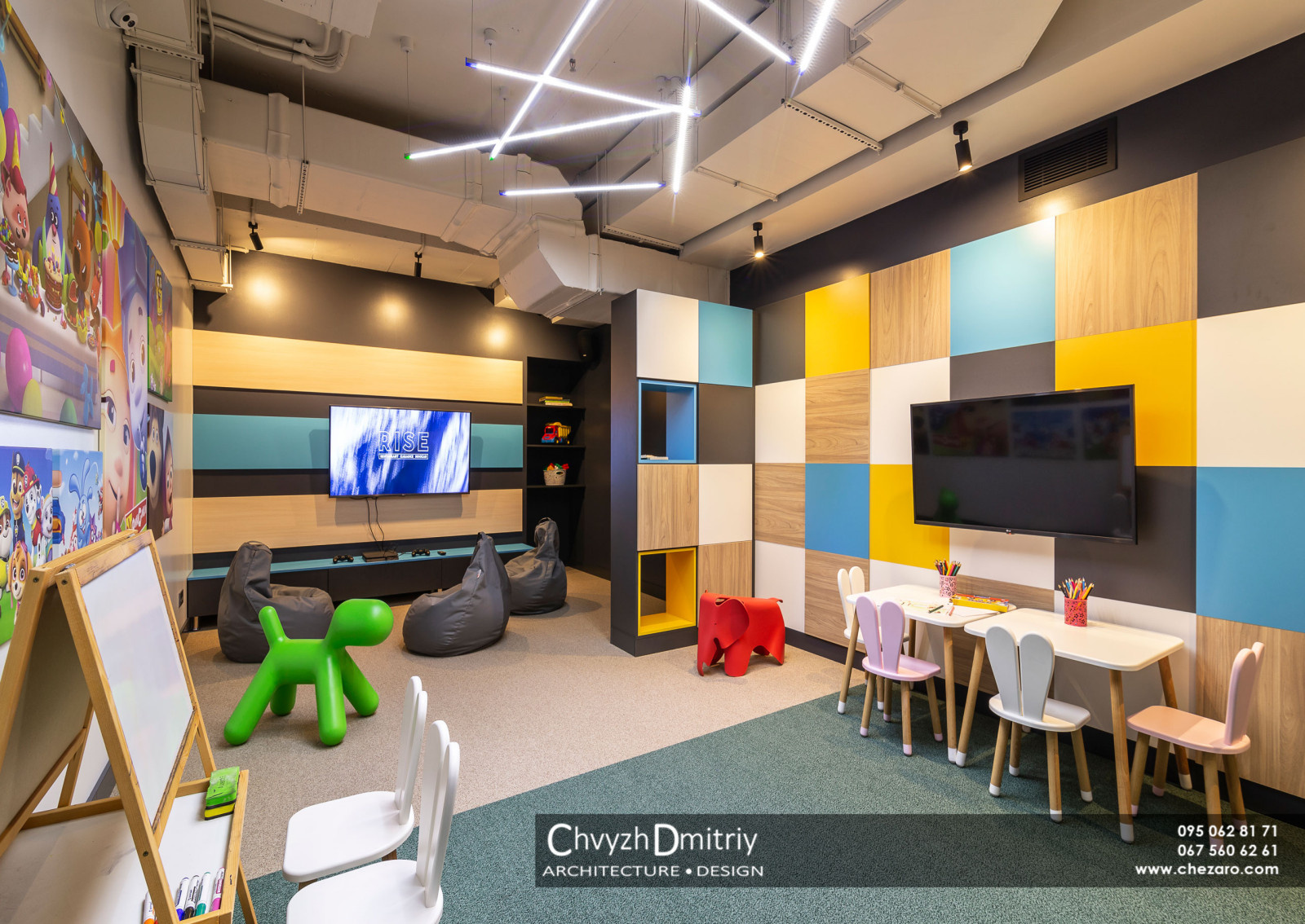 Ресторан RISE Фото реализованного проекта