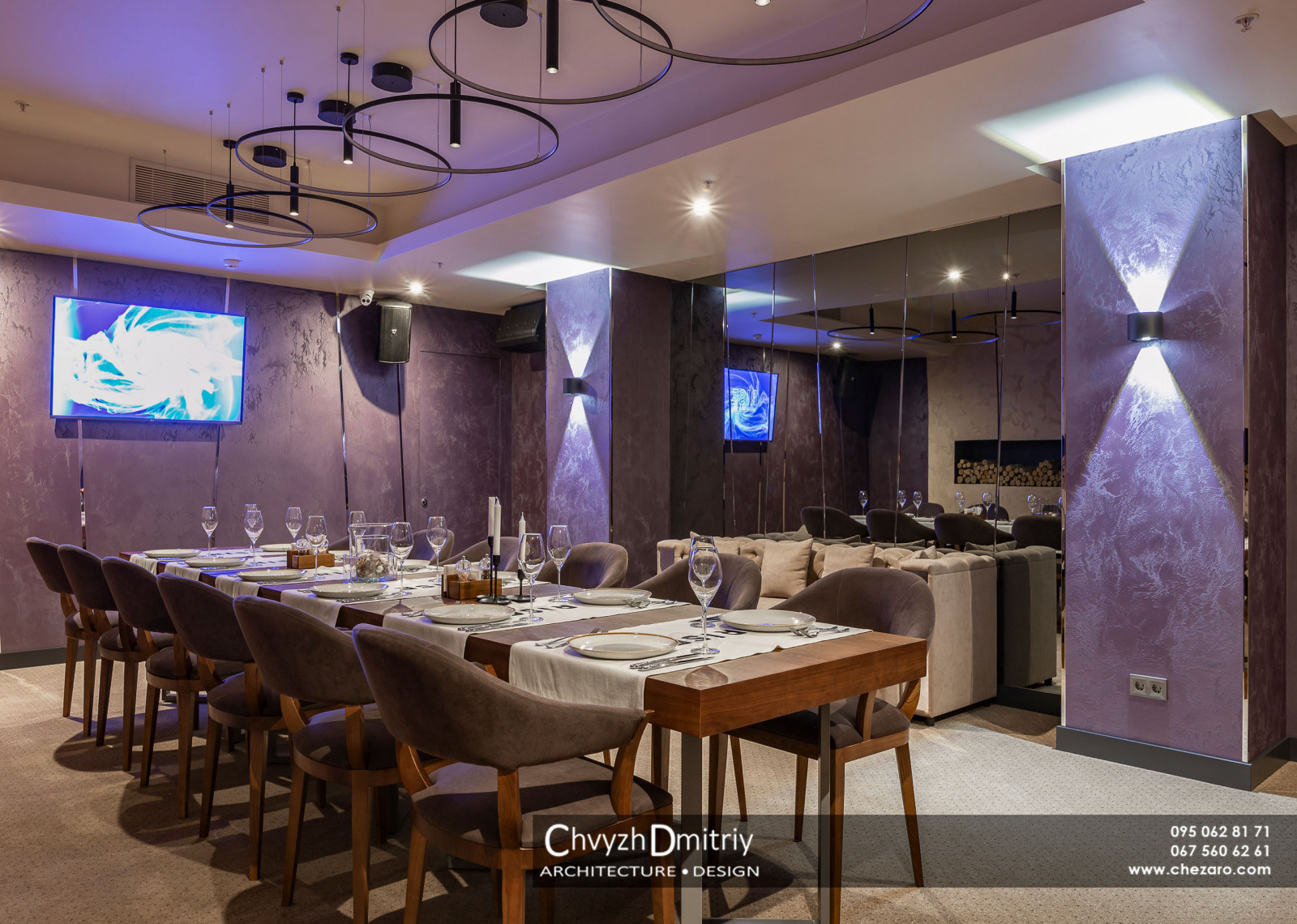 Ресторан RISE Фото реализованного проекта