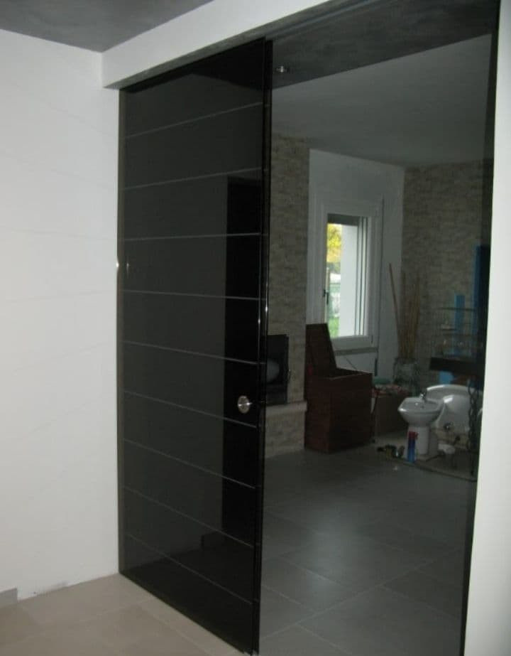 Обложка проекта: Раздвижная дверь в Triplex фото печать.