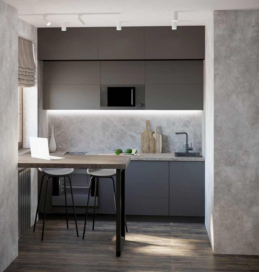 Дизайн однокомнатной квартиры (м. Коммунарка)