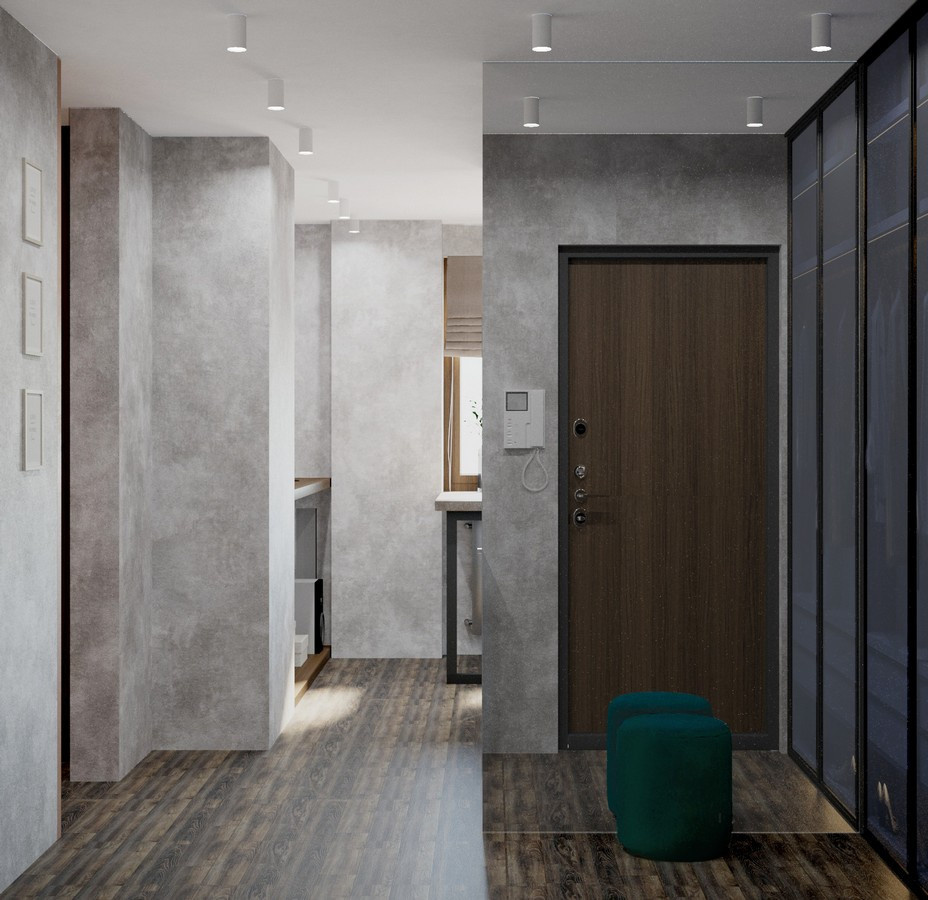 Дизайн однокомнатной квартиры (м. Коммунарка)