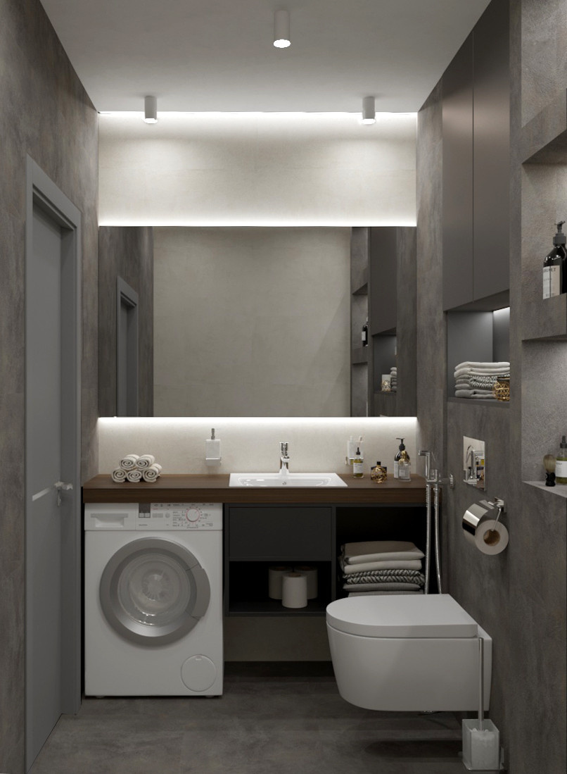 Дизайн однокомнатной квартиры (м. Коммунарка)