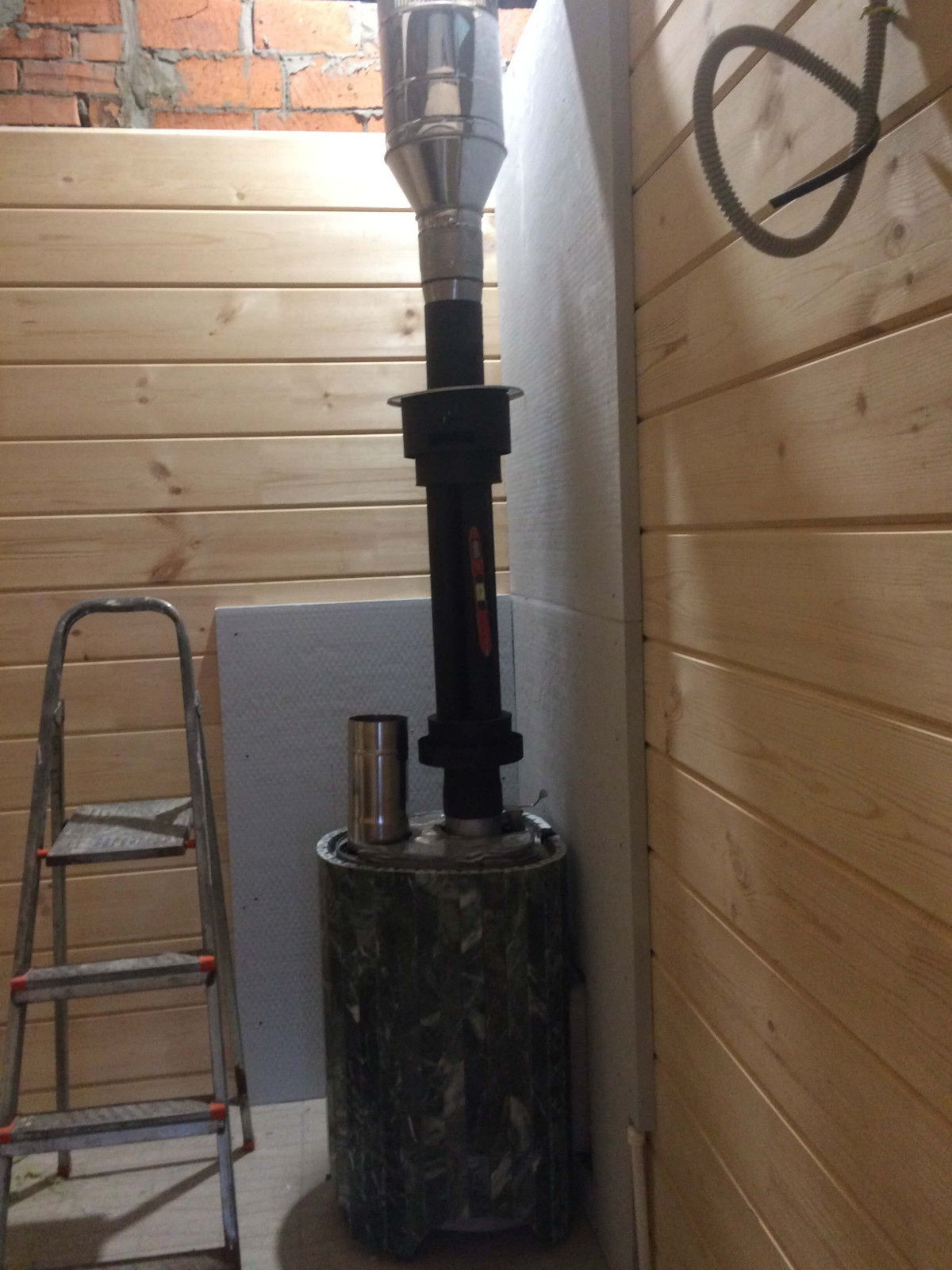 Банная печь Feringer Optima в змеевике