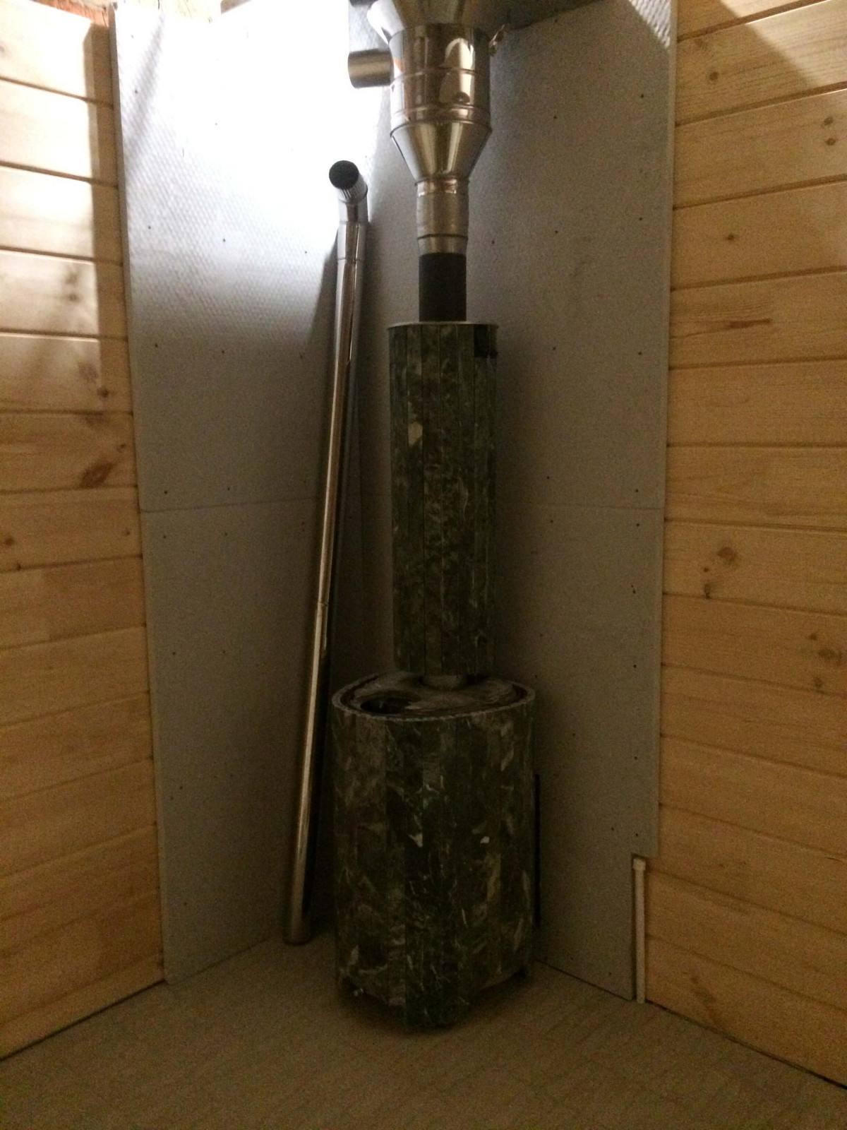 Банная печь Feringer Optima в змеевике