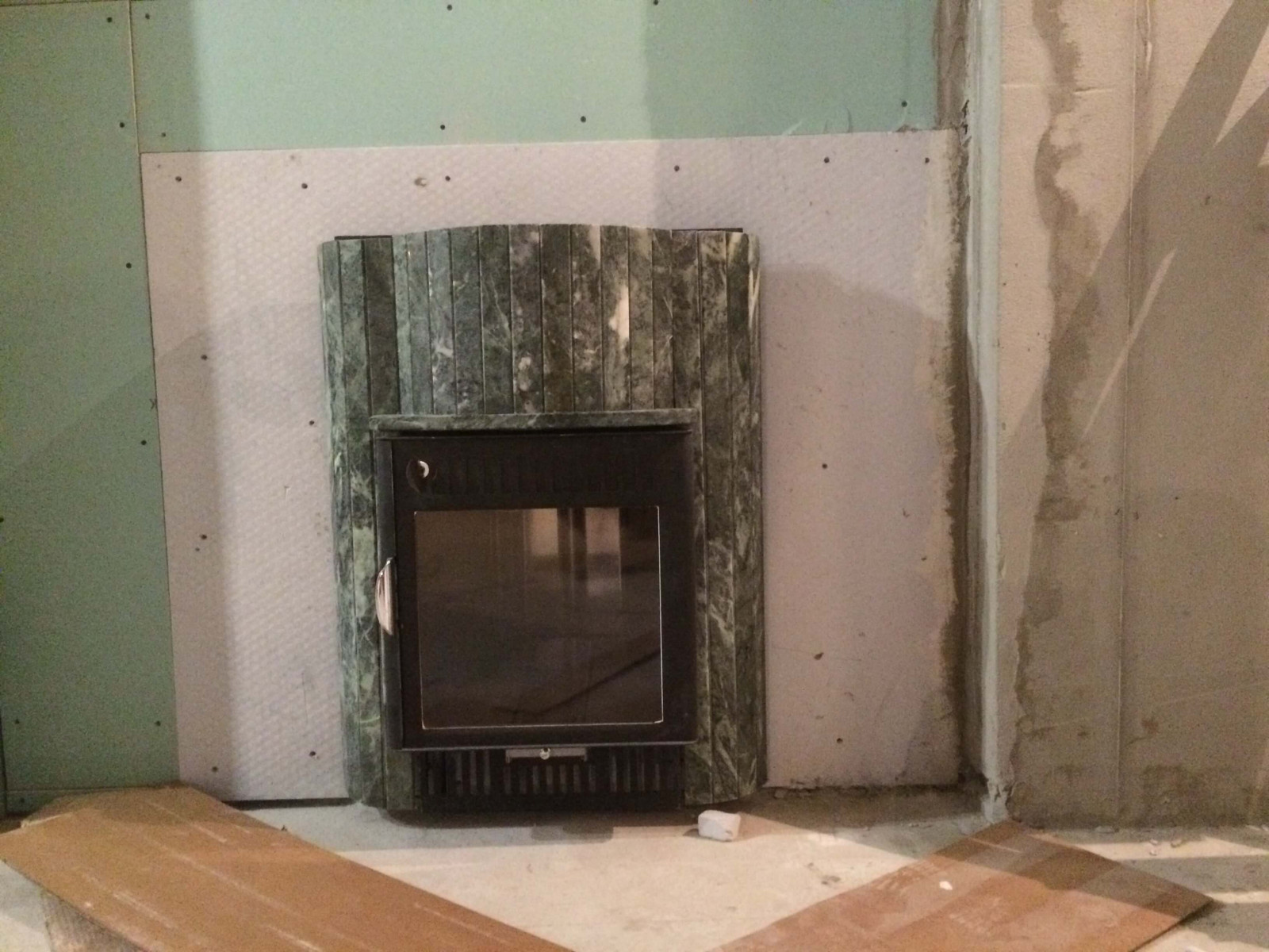 Банная печь Feringer Optima в змеевике