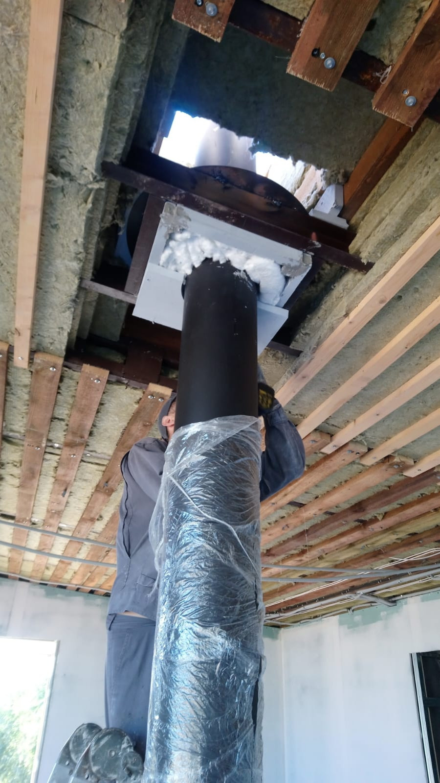 Подвесной камин LOFT-03