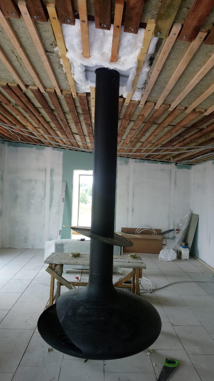 Подвесной камин LOFT-03