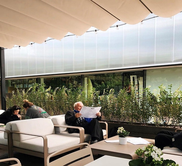 Обложка проекта: Летний кинотеатр музея "Гараж"