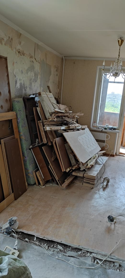 Демонтаж детской комнаты