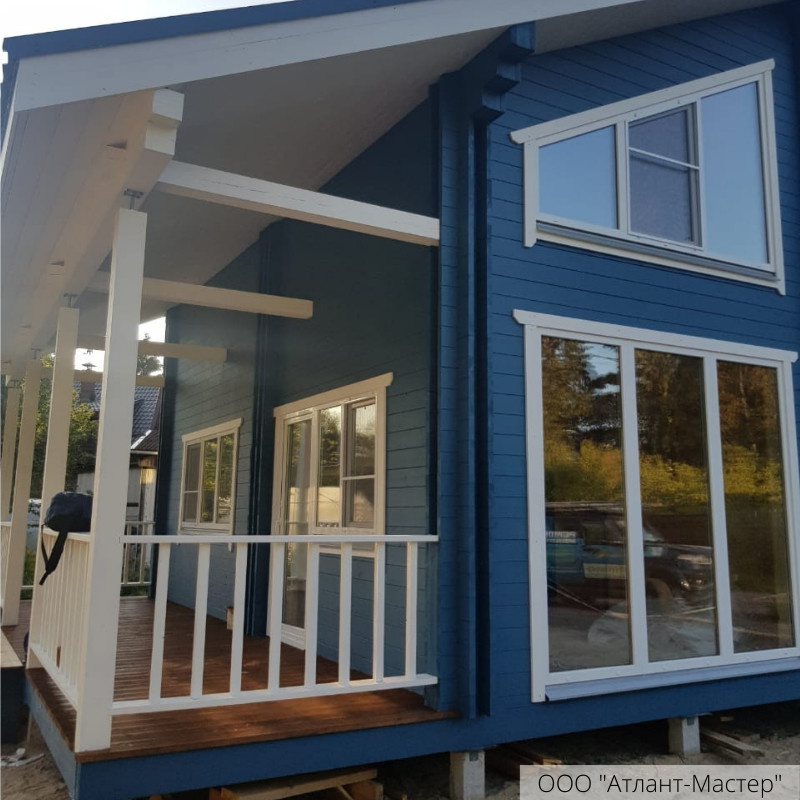 Покраска дома 11