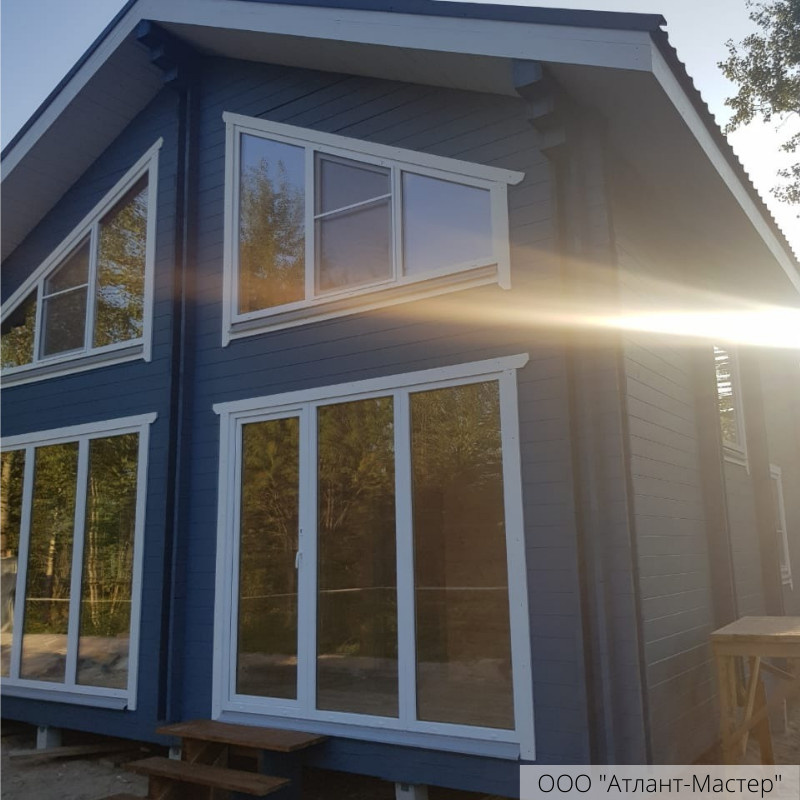 Покраска дома 11