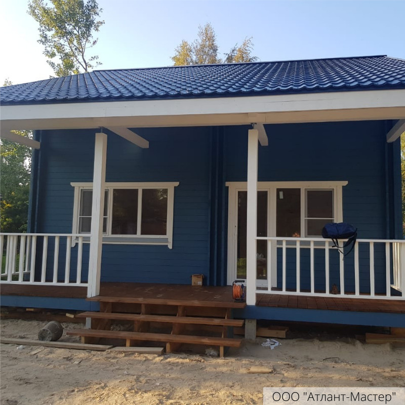 Покраска дома 11