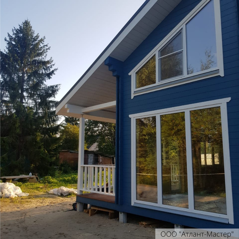 Покраска дома 11