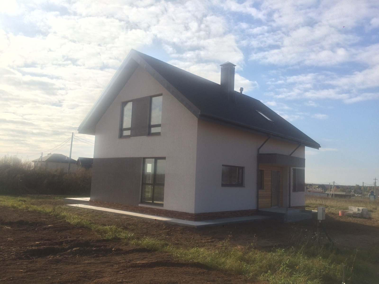 Типовой уютный дом на 125 м2