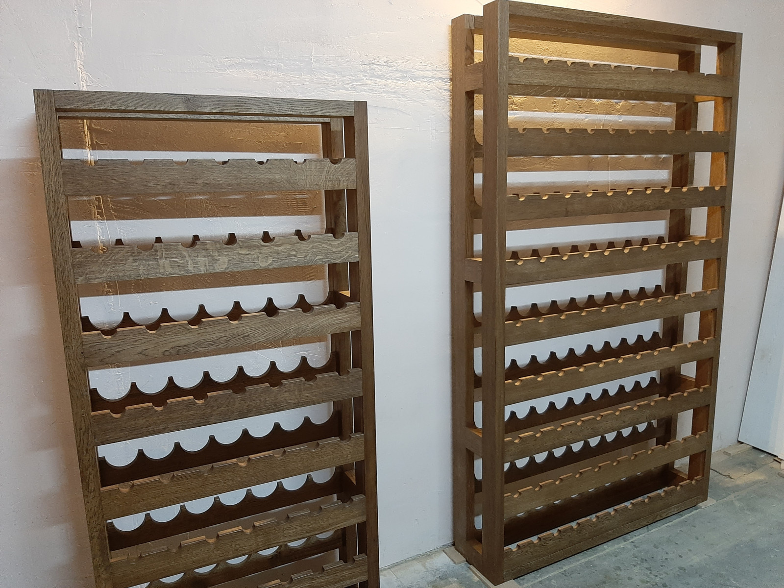 Винные стеллажи по индивидуальным размерам