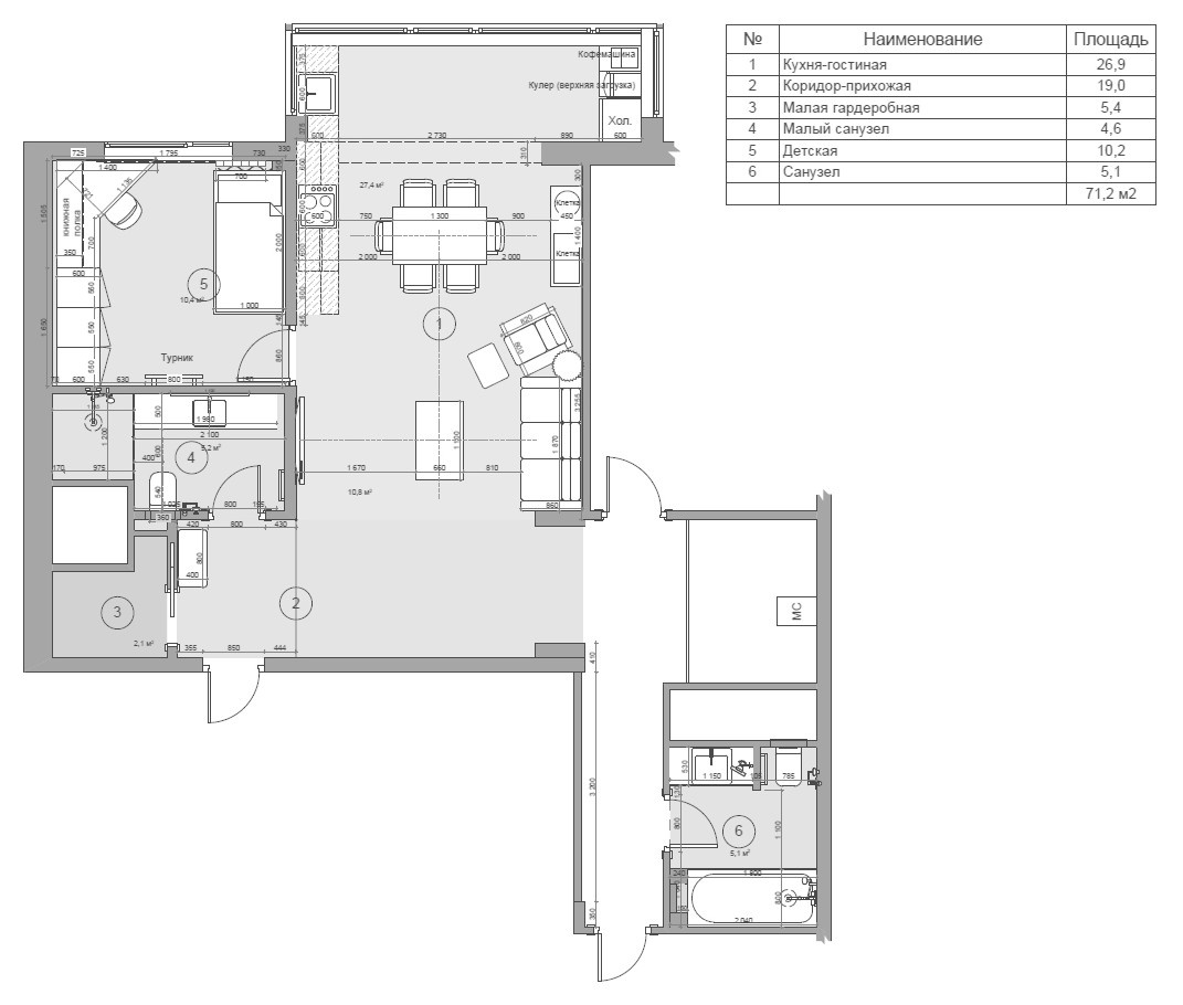 Квартира на пр. Буденного