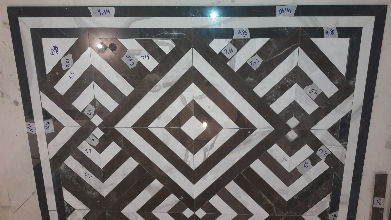 Коврики из плитки