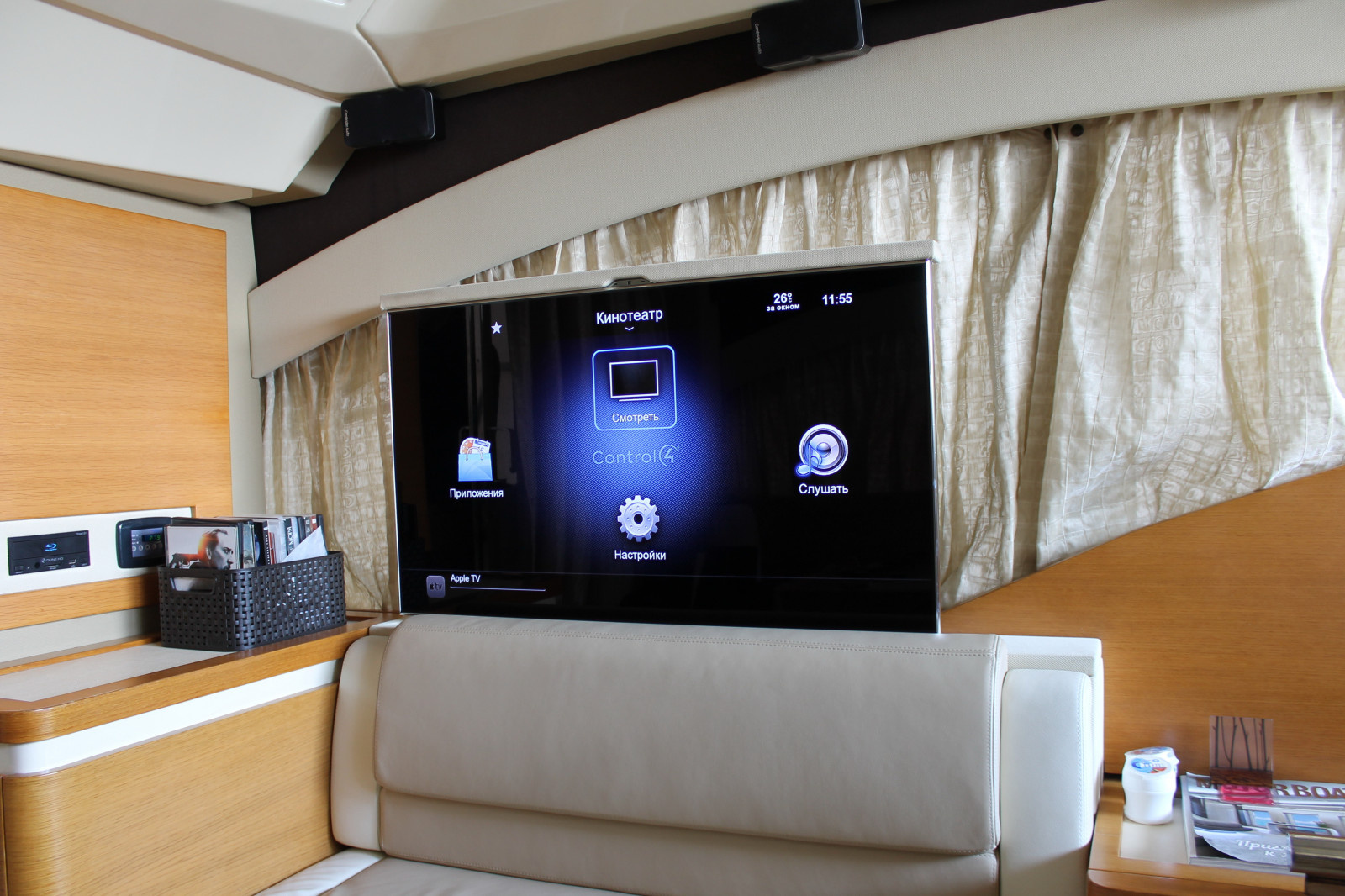 Мультимедиа для умной яхты