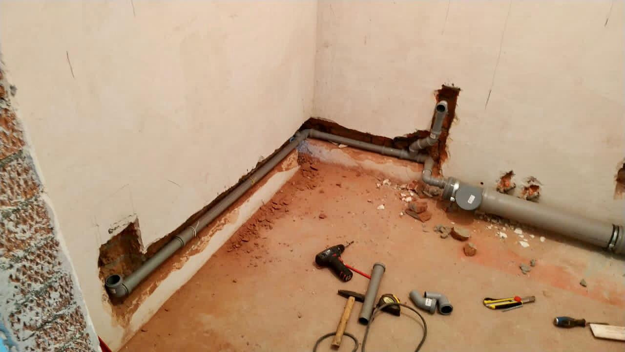 Разводка труб ХВС и ГВС в новостройке