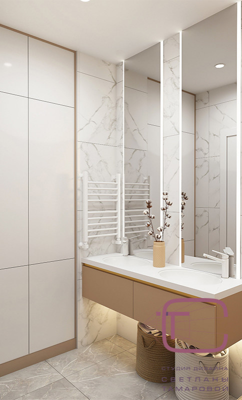 Интерьер двухкомнтаной квартиры в «ЖК Новые Сады» пр-т Победы 97, г. Пенза